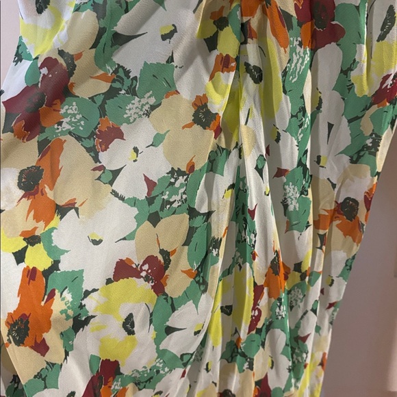 BNWT ANTHROPOLOGIE Short-Sleeve V-Neck Slip Midi Dress - Picture 10 of 11